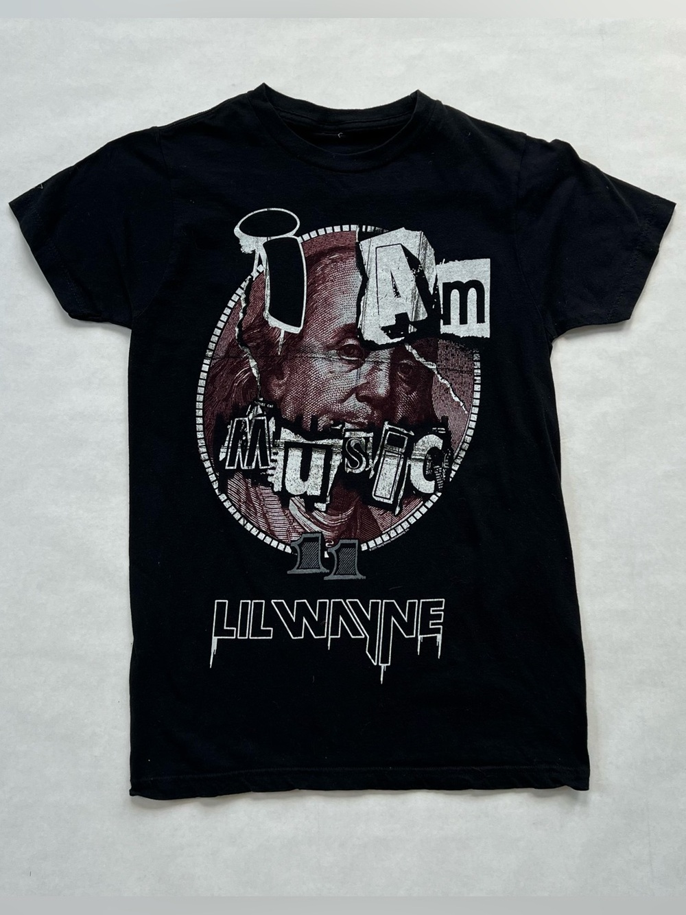 Late 2000s Lil Wayne I Am Money T-Shirt Unisex XS to Small
